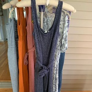 Gap cotton wide leg jumpsuit